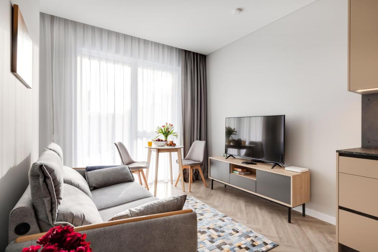 #Stayhere Modern & Compact 1Bdr Uptown วิลนีอุส ภายนอก รูปภาพ