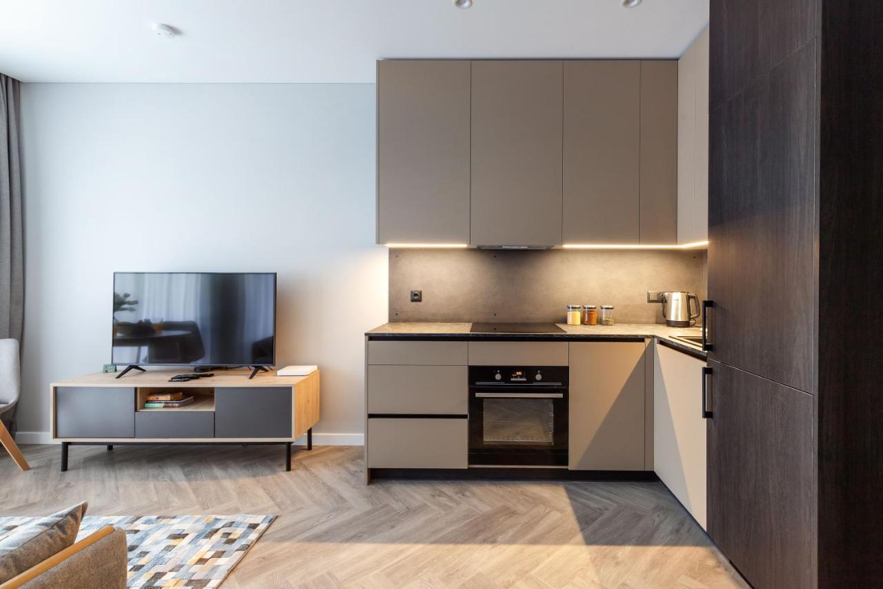 #Stayhere Modern & Compact 1Bdr Uptown วิลนีอุส ภายนอก รูปภาพ