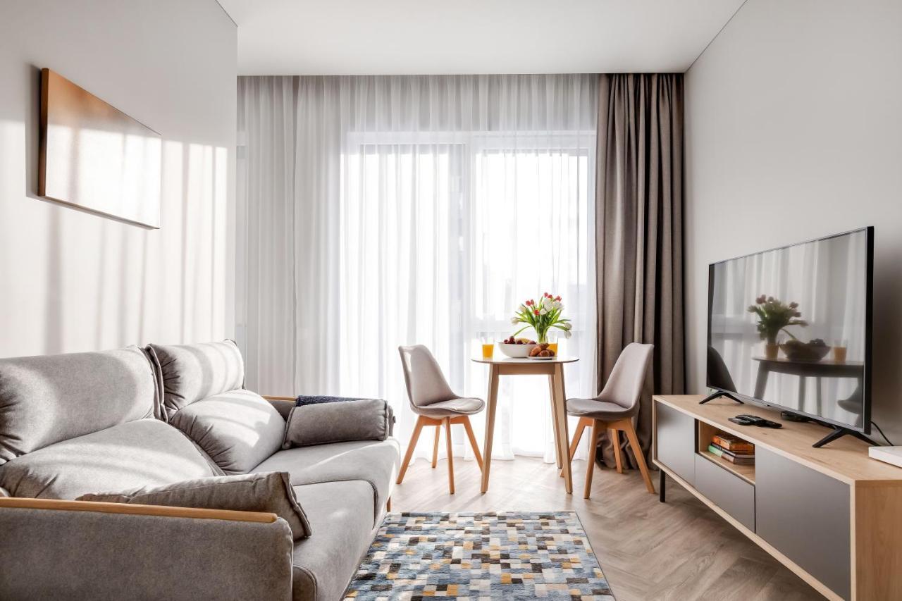 #Stayhere Modern & Compact 1Bdr Uptown วิลนีอุส ภายนอก รูปภาพ