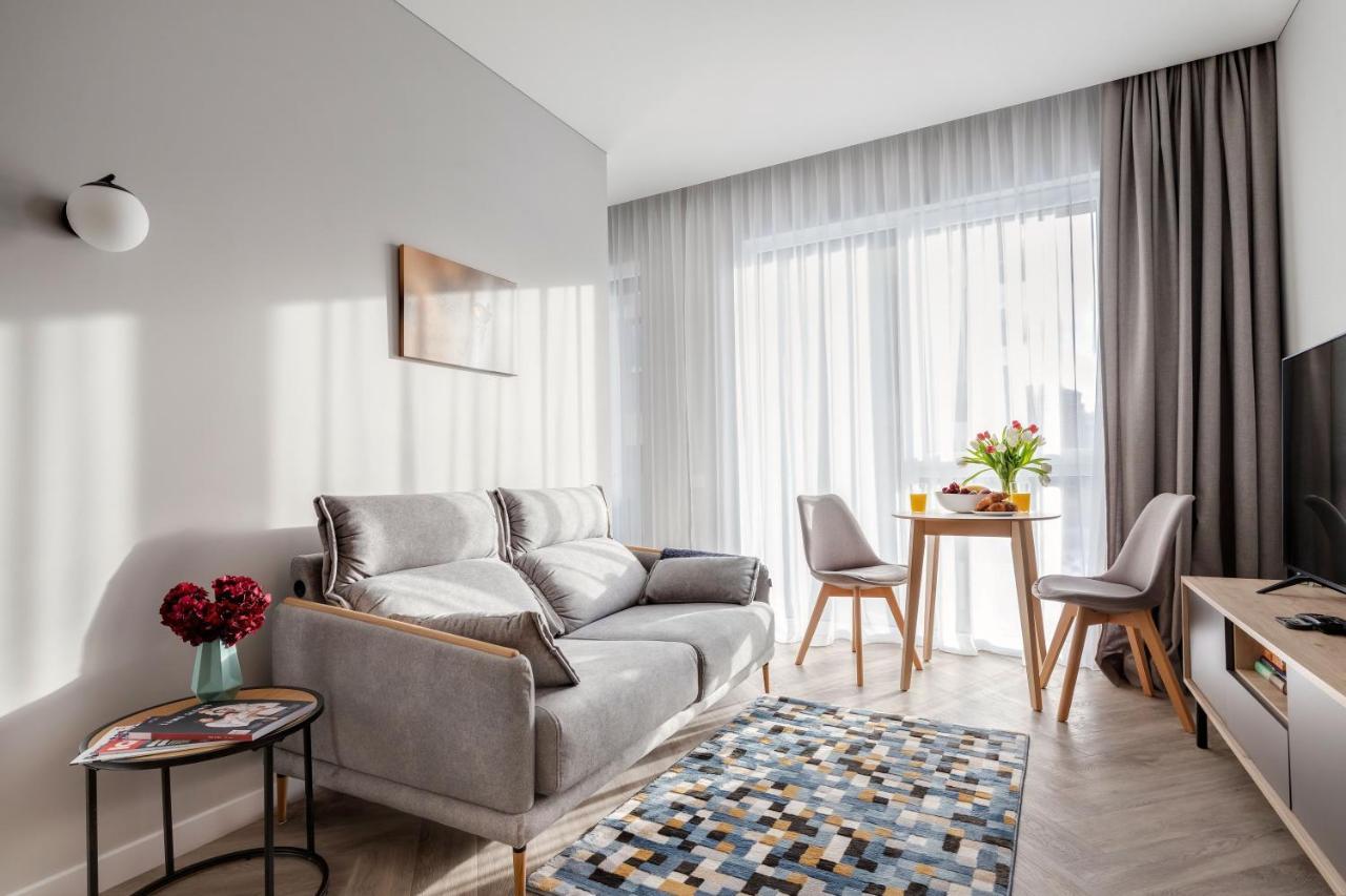 #Stayhere Modern & Compact 1Bdr Uptown วิลนีอุส ภายนอก รูปภาพ
