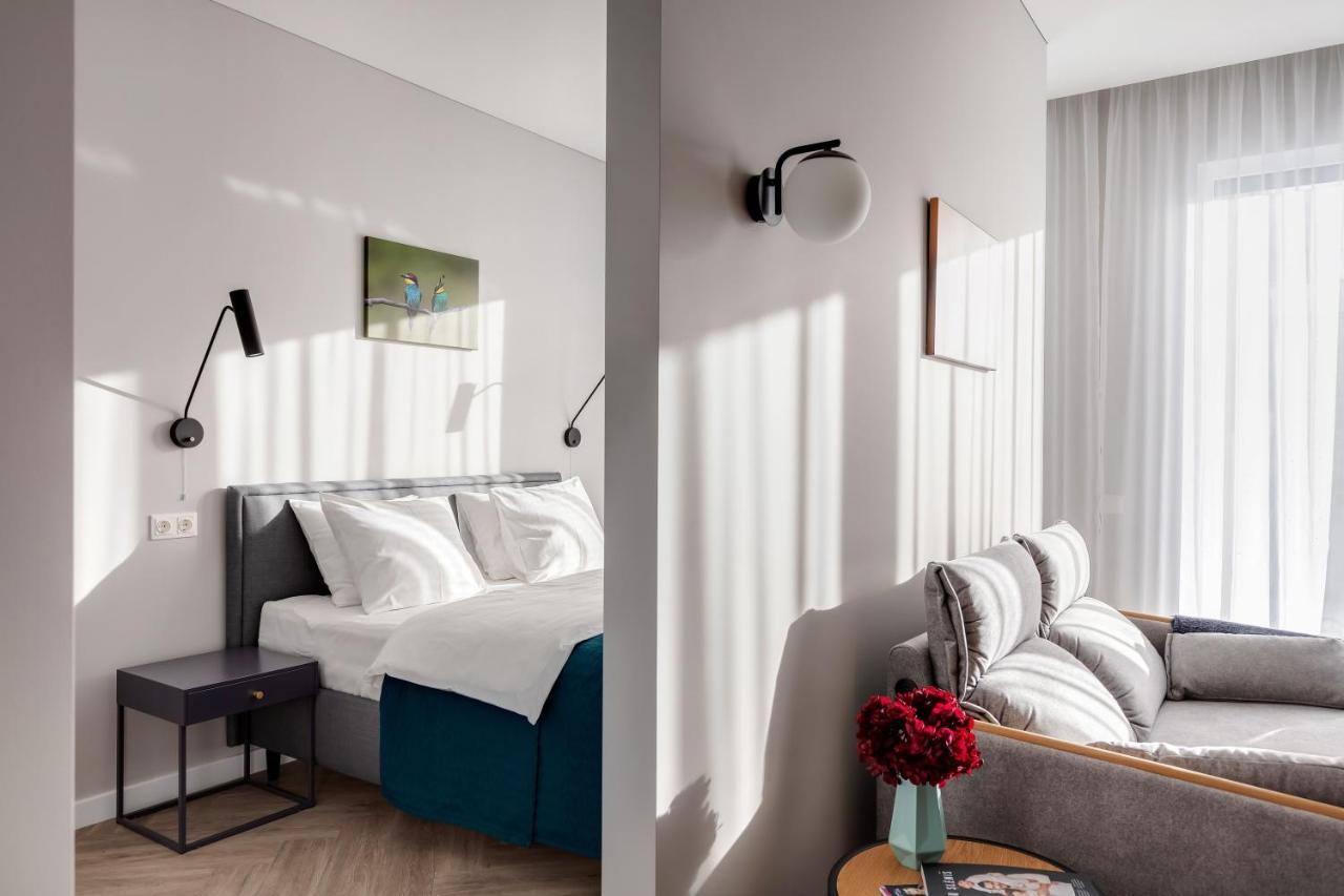 #Stayhere Modern & Compact 1Bdr Uptown วิลนีอุส ภายนอก รูปภาพ