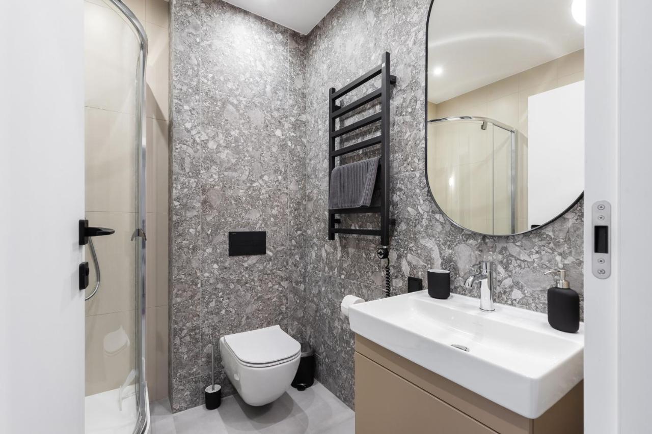 #Stayhere Modern & Compact 1Bdr Uptown วิลนีอุส ภายนอก รูปภาพ