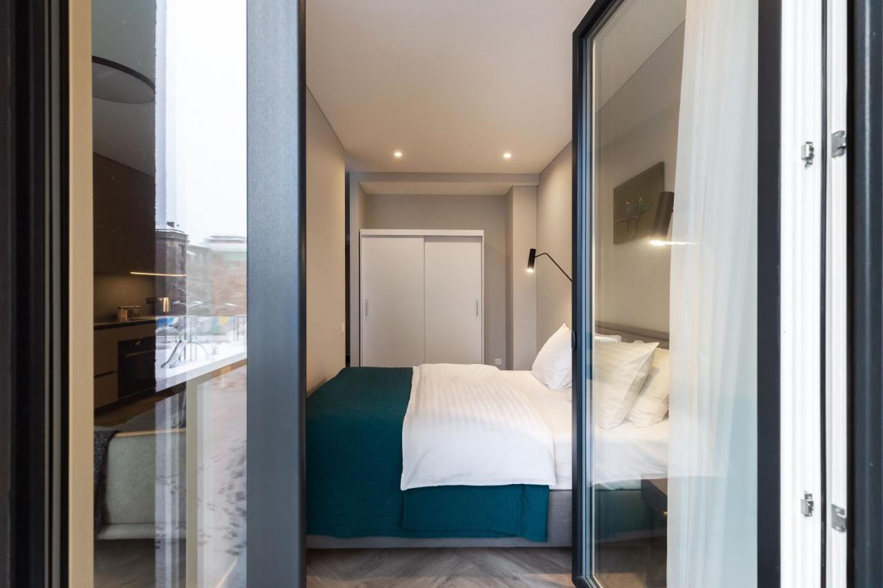 #Stayhere Modern & Compact 1Bdr Uptown วิลนีอุส ภายนอก รูปภาพ